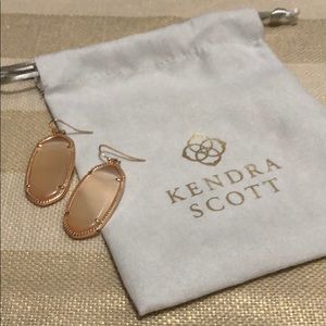 Kendra Scott Rose Gold Elle Earrings